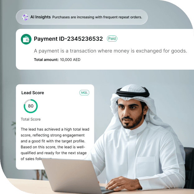 Unified AI Automation Connecting CRM Chatbot and Workflows